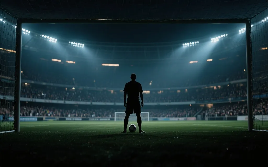 淘汰赛点球大战与绝杀时刻的球场氛围插图